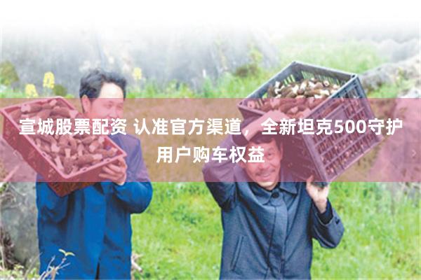 宣城股票配资 认准官方渠道,全新坦克500守护用户购车权益