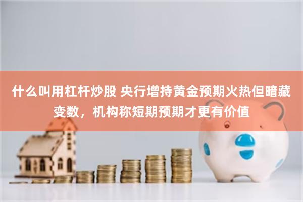什么叫用杠杆炒股 央行增持黄金预期火热但暗藏变数，机构称短期预期才更有价值