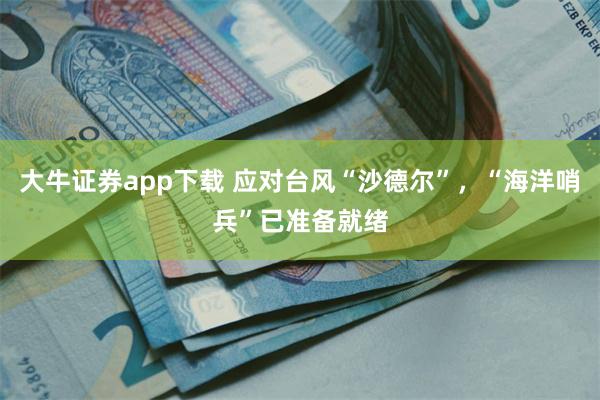 大牛证券app下载 应对台风“沙德尔”，“海洋哨兵”已准备就绪