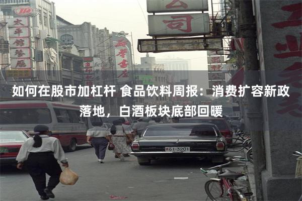 如何在股市加杠杆 食品饮料周报：消费扩容新政落地，白酒板块底部回暖