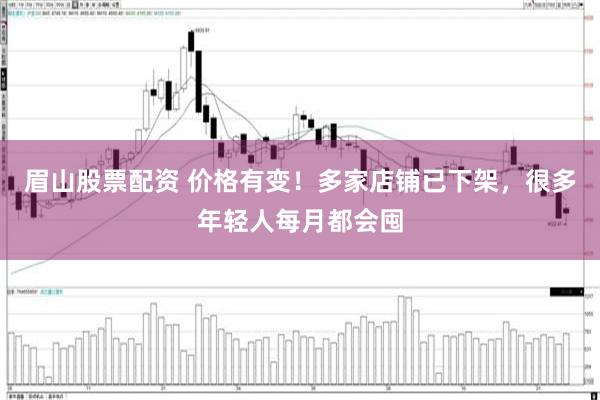 眉山股票配资 价格有变!多家店铺已下架,很多年轻人每月都会囤